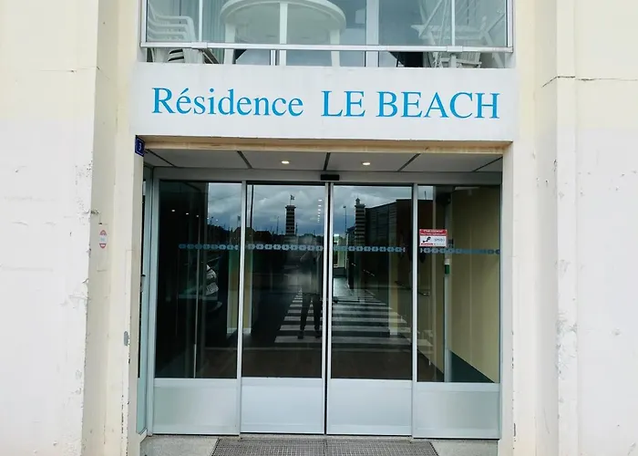 Tres Joli Appartement 2P Au Beach Residence Trouville- Piscine & Vue Port